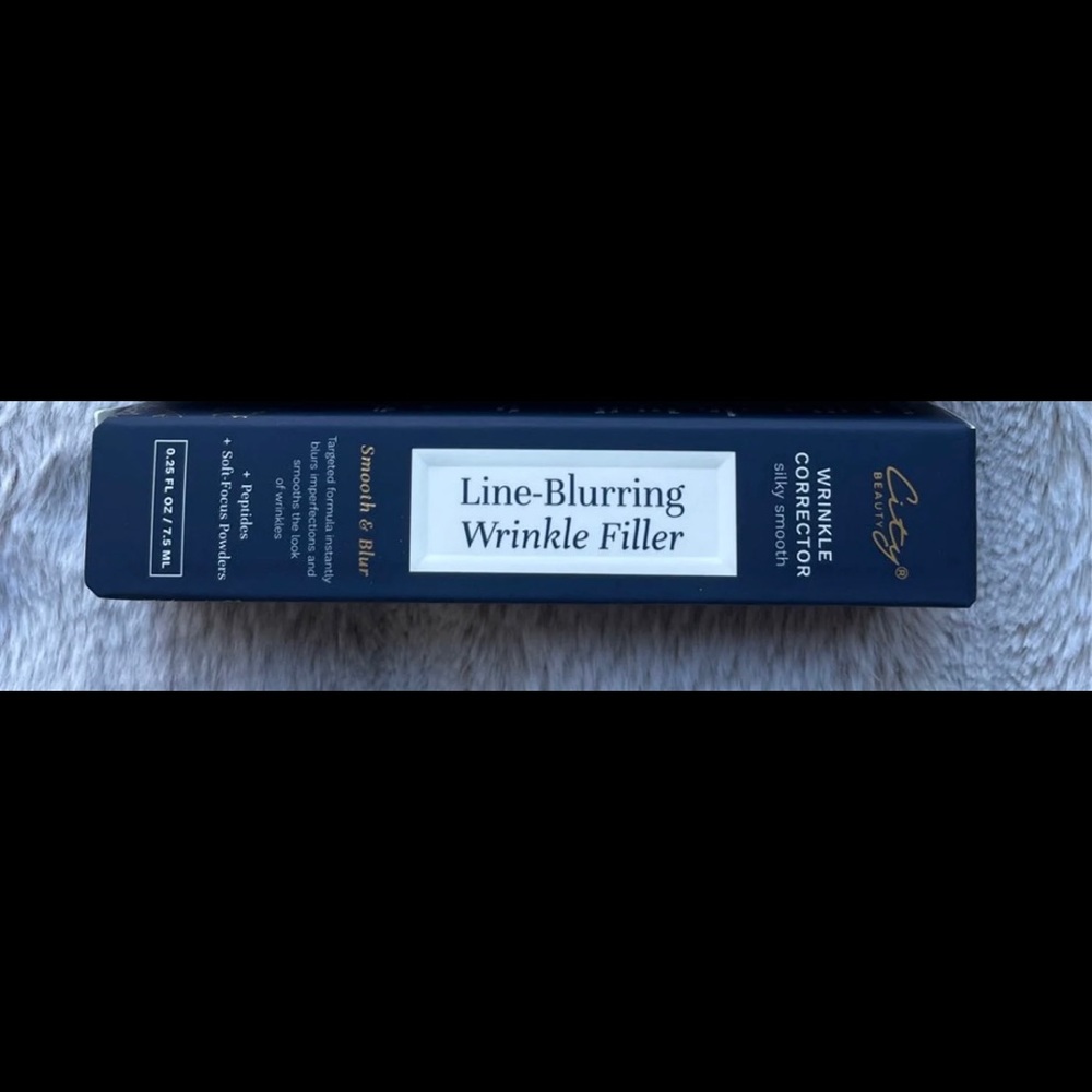 City Beauty line blurring wrinkle filler